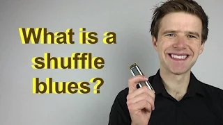 What is a shuffle blues and how do I play a solo over it? (Essential blues harmonica lessons)
