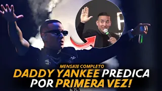 Daddy Yankee “El Orgullo Me Alejó De Dios” …. Predicación Completa!