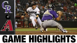 Rockies vs. D-backs Game Highlights (10/1/21) | MLB Highlights