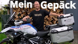 Meine Gepäcklösung für Motorradreisen und was ich mitnehme – BMW R1250GS - SW Motech Trax ADV