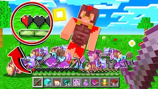 ¡Paso MINECRAFT pero SI ME HAGO DAÑO me da LOOT OP! 💎😨