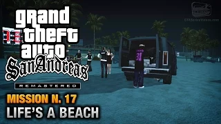 GTA San Andreas Remastered - Mission #17 - Life's a Beach (Xbox 360 / PS3)