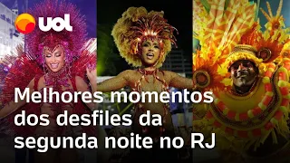 Carnaval 2024: assista aos melhores momentos dos desfiles do Grupo Especial - Dia 2 no Rio
