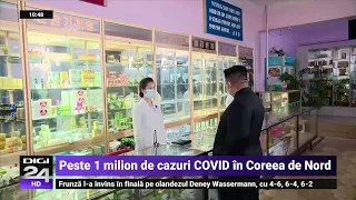 Panică în Coreea de Nord, unde un milion de oameni s-au îmbolnăvit de Covid