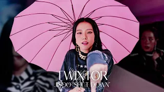 SLOWMO Twixtor Jisoo mv "Shut Down" clips for edits 4k 2k blackpink comeback 2022