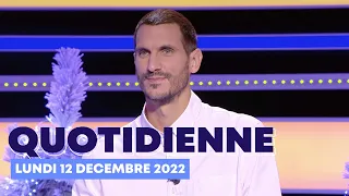 Emission Quotidienne du Lundi 12 Décembre 2022 - Questions pour un Champion