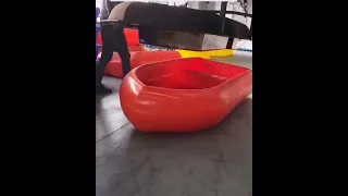 how to make Plastic boat |Extrusion Blow Molding ebm