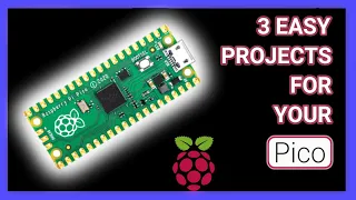 3 Easy @raspberrypi Pico Projects that ANYONE can tackle!