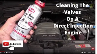 2010 Audi Q5 valve cleaning with CRC Intake Valve and Turbo Cleaner