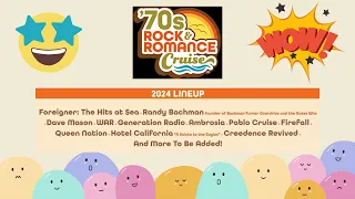 70s Rock and Romance Cruise 2024 - Is This My Next Music Cruise Booking?