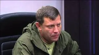 Kremlin-backed Leader Wants Truce: Zakharchenko nixes plans to capture Donetsk airport