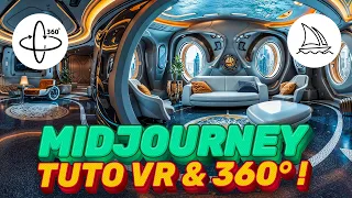De Midjourney à VR : Votre Guide complet pour des Images 360° Pro !