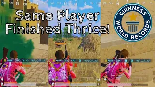 I Finished the Same Player 3 Times in One Match 😂 | BGMI GAMEPLAY