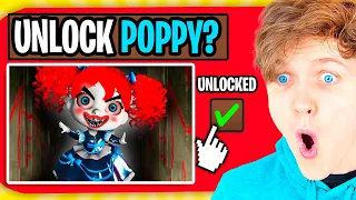 UNLOCKING POPPY In POPPY PLAYTIME!? (NEW SECRET SKIN)