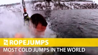 Роупджампинг |  Самые мокрые и холодные прыжки в мире!