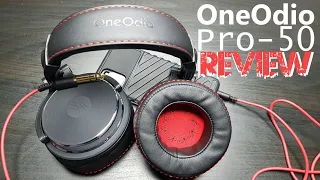 OneOdio Pro 50 Studio & DJ Headphones REVIEW