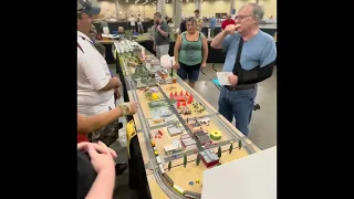 NMRA 2023 National Train Show N, Z, and T Scale Layouts