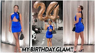 GET READY & COME OUT WITH ME! MY BIRTHDAY GLAM & DRINKS WITH THE GIRLS! | Hannah Renée