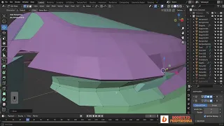 Прототип 6 "Часть 2"- или бесконечное моделирование автомобиля в Blender - TimeLaps