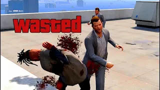 GTA 5 Wasted Flooded Los Santos #318 (GTA V Fails, Funny Moments)