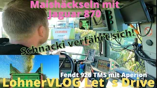 LohnerVLOG#Spezial Ein Tour Mais abfahren I Fendt 926 TMS mit Strautmann Aperion I Claas Jaguar 870