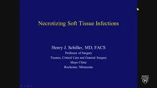 Necrotizing Soft Tissue Infections by Henry Schiller, MD | Preview
