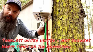Installing the Eccotemp tankless water heater  (SE 2 EP 27) 2017