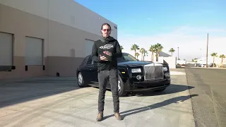 2004 Rolls Royce Phantom Black | At Celebrity Cars Las Vegas