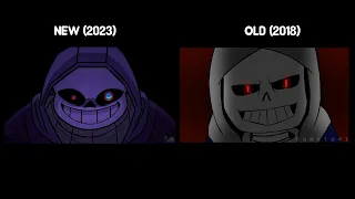 NEW (2023) vs OLD (2018) - DUSTTALE / Stronger Than You Animation