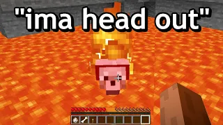 if minecraft mobs could speak