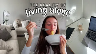 living alone after college | finding motivation, feeling lonely + what I’m learning