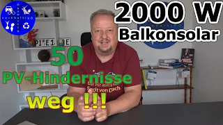 Photovoltaik und Balkonsolar: 50 Hindernisse weg - Kabinett beschließt Habecks Solarpaket 1