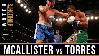 McAllister vs Torres HIGHLIGHTS: March 28, 2017 - PBC on FS1