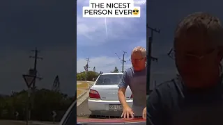 😍THE NICEST PERSON ON🌎💯❕  #roadrage #car #shorts #funny #driving #dashcam #humor