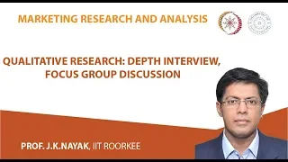 Lecture 6-Qualitative Research: Depth Interview, Focus Group Discussion