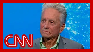 Hear Michael Douglas' response when asked if Biden is too old for a second term