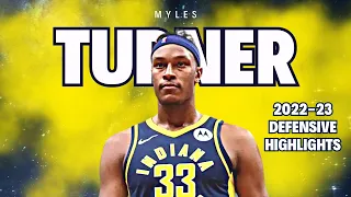"Samurai Miles" Myles Turner Defensive Highlights 2022-23 |Indiana Pacers|
