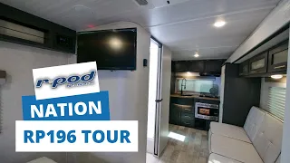 Tour the 2023 Rpod 196 Travel Trailer by Forest River