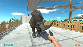 Fps avatar with all guns vs every unit on the new spiral way - Animal Revolt Battle Simulator