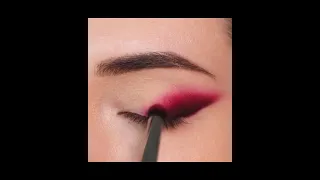 tutorial eyeshadow blod makeup