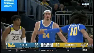 HIGHLIGHTS: No. 4 UCLA Takes Down Marquette, 67-56