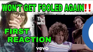 THE WHO - 'WON'T GET FOOLED AGAIN' (SHEPPERTON STUDIOS / 1978) || REACTION