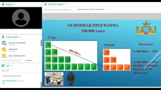 ТОО G TIME CORPORATION!!! Вебинар… нужная всем информация от 27 06 2017 г  Спикер   Ирина Морозова