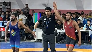 Rohit v/s Bajrang  Asian Olympic Qualification Trail for india Team (Rohit ￼￼) won 💪