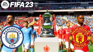 FIFA 23 - Manchester city Vs Manchester United - Premier League 2022/23 | 4K Gameplay | ZenON