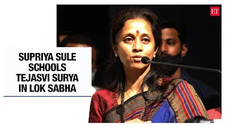 From dynastic politics to development: NCP’s Supriya Sule schools Tejasvi Surya of BJP in Lok Sabha