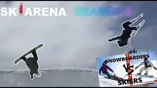 SNOWBOARDERS vs SKIERS #1 Season² fights, crashes and angry people