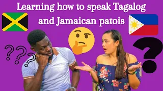 Jamaica 🇯🇲 | Philippine Learning how to speak Tagalog (philippine Language) and Jamaican Patios