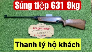 Pcp quý tráng // thanh lý súng tiệp 631 9kg hộ anh khách // súng hơi tiệp 9kg hàng 631 slavia