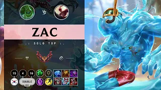 Zac Top vs Lee Sin - KR Grandmaster Patch 14.9